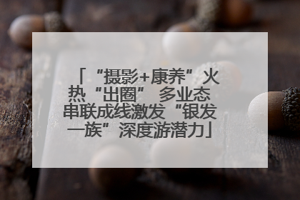 “摄影+康养”火热“出圈” 多业态串联成线激发“银发一族”深度游潜力