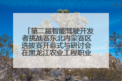 第二届智能驾驶开发者挑战赛东北内蒙赛区选拔赛开幕式与研讨会在黑龙江农业工程职业学院成功举行