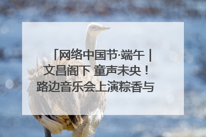 网络中国节·端午｜文昌阁下 童声未央！路边音乐会上演粽香与童真的诗意交响