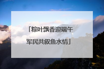 粽叶飘香迎端午 军民共叙鱼水情