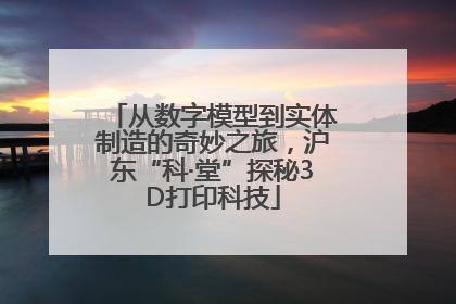 从数字模型到实体制造的奇妙之旅，沪东“科·堂”探秘3D打印科技