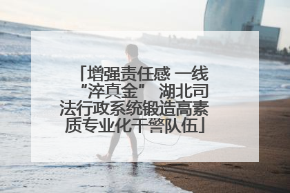 增强责任感 一线“淬真金” 湖北司法行政系统锻造高素质专业化干警队伍