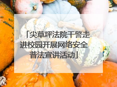 尖草坪法院干警走进校园开展网络安全普法宣讲活动