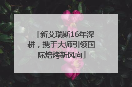 新艾瑞斯16年深耕，携手大师引领国际焙烤新风向
