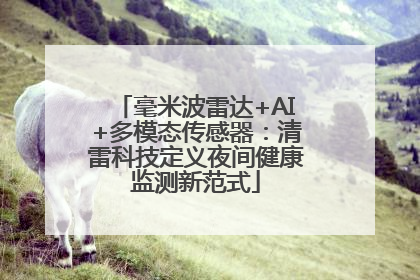 毫米波雷达+AI+多模态传感器：清雷科技定义夜间健康监测新范式