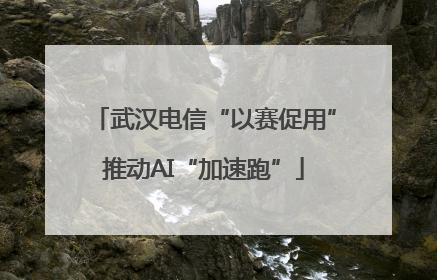 武汉电信“以赛促用”推动AI“加速跑”
