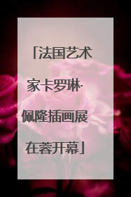 法国艺术家卡罗琳·佩隆插画展在蓉开幕