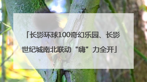 长影环球100奇幻乐园、长影世纪城南北联动“嗨”力全开