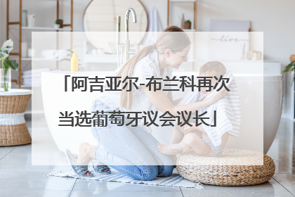 阿吉亚尔-布兰科再次当选葡萄牙议会议长