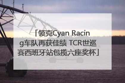 领克Cyan Racing车队再获佳绩 TCR世巡赛西班牙站包揽六座奖杯