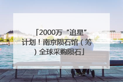 2000万“追星”计划！南京陨石馆（筹）全球采购陨石
