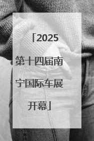 2025第十四届南宁国际车展开幕